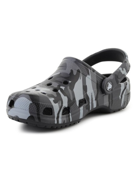 CROCS CLASSIC CAMOUFLAGE CLOG K BLACKSLATE GRAY 2118790DD