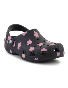 CROCS CLASSIC FLOWER CLOG K BLACK 212670001