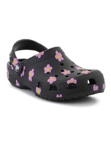 CROCS CLASSIC FLOWER CLOG K BLACK 212670001