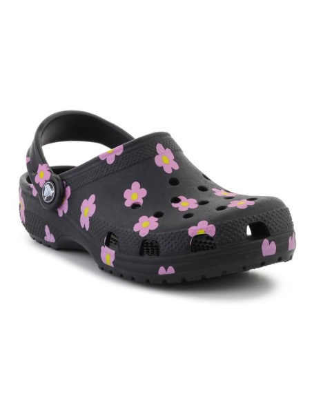 CROCS CLASSIC FLOWER CLOG K BLACK 212670001