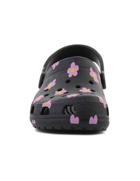 CROCS CLASSIC FLOWER CLOG K BLACK 212670001