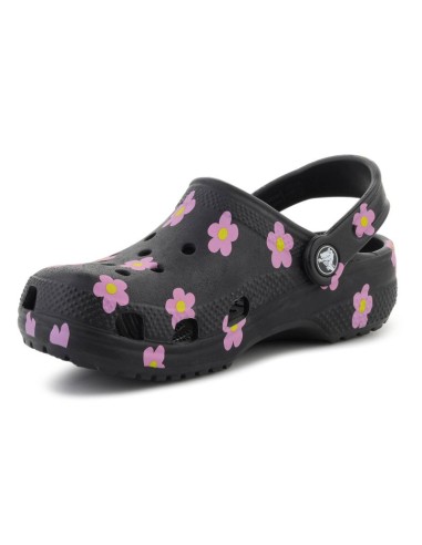 CROCS CLASSIC FLOWER CLOG K BLACK 212670001