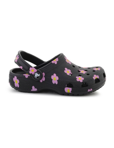 CROCS CLASSIC FLOWER CLOG K BLACK 212670001