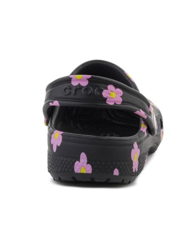 CROCS CLASSIC FLOWER CLOG K BLACK 212670001