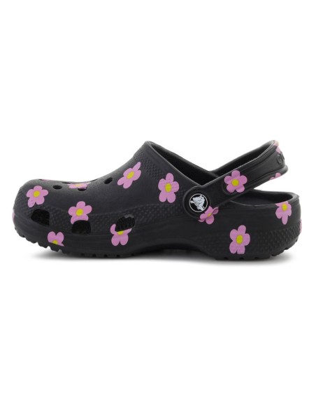 CROCS CLASSIC FLOWER CLOG K BLACK 212670001