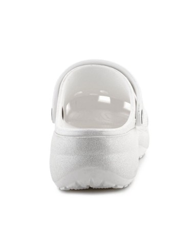 Crocs Classic Platform Glitter Clog W 2072410WV Chalk