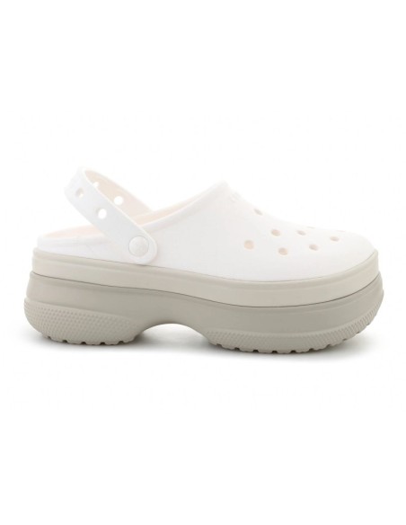 CROCS CLASSIC STACKED CLOG CHALK 2113550WV