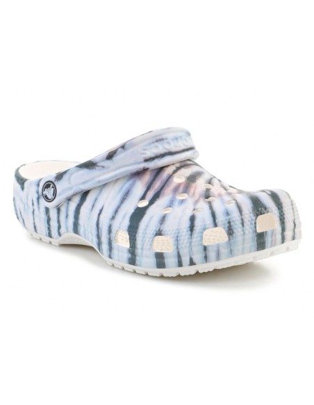 CROCS CLASSIC TIE DYE CLOG CHALKMULTI 2119370PZ