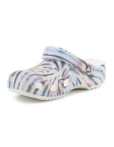 CROCS CLASSIC TIE DYE CLOG CHALKMULTI 2119370PZ