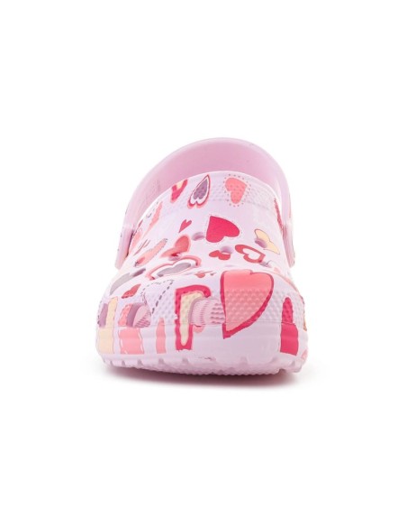 CROCS CLASSIC VDAY CLOG KIDS PINK MILKHEARTS 2097547CI
