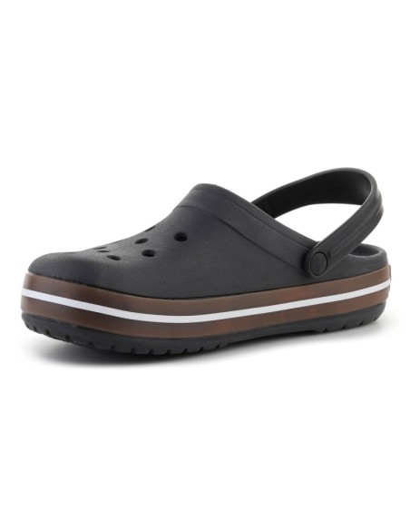CROCS CROCBAND GUM CLOG BLACK 212756001