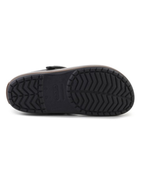 CROCS CROCBAND GUM CLOG BLACK 212756001