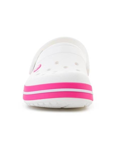 CROCS CROCBAND KIDS CLOG WHITEPINK CRUSH 2070066WU
