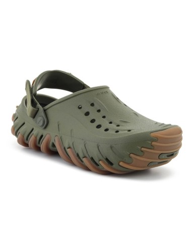 CROCS ECHO GUM RO CLOG ARMY GREEN 211675309