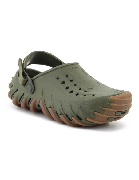 CROCS ECHO GUM RO CLOG ARMY GREEN 211675309