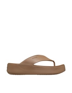 Crocs Getaway Platform Flip Women's Sandals Brown 209410 2JJ