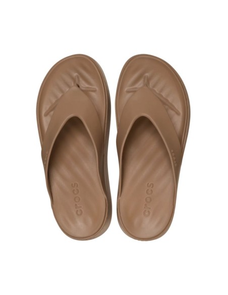 Crocs Getaway Platform Flip Women's Sandals Brown 209410 2JJ