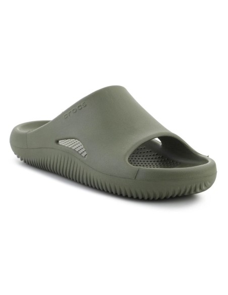CROCS MELLOW RECOVERY SLIDE ARMY GREEN 208392309