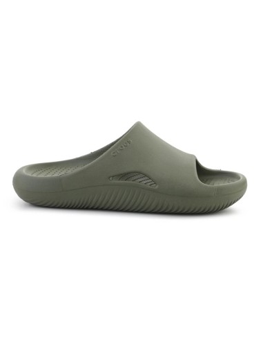 CROCS MELLOW RECOVERY SLIDE ARMY GREEN 208392309