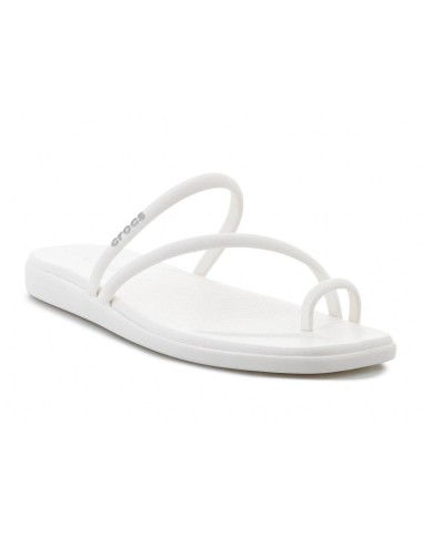 CROCS MIAMI TOE LOOP SANDAL IN CHALK 2098620WV