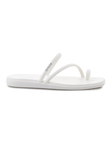 CROCS MIAMI TOE LOOP SANDAL IN CHALK 2098620WV