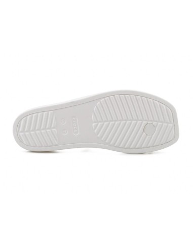 CROCS MIAMI TOE LOOP SANDAL IN CHALK 2098620WV
