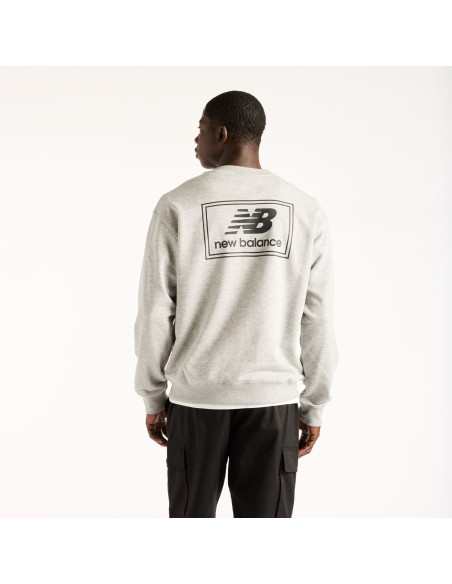 New Balance Woven Label Crew MT6175T5AGM