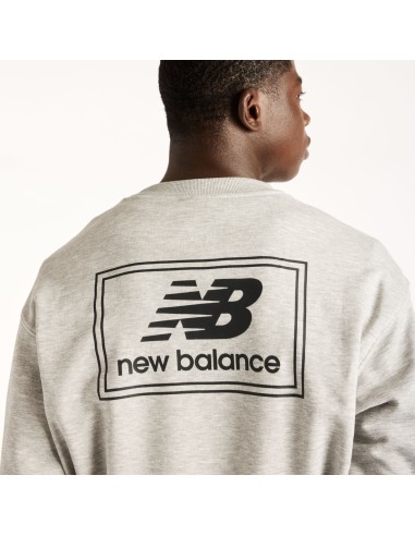 New Balance Woven Label Crew MT6175T5AGM