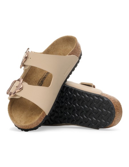 Birkenstock ARIZONA FLOWER BUCKLE KIDS 1030439 SANDCASTLE flipflops standard width