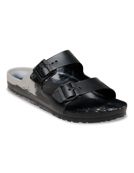 Birkenstock Men's ARIZONA EVA Slides 1032110 STONE COINBLACKMULTI Standard Width
