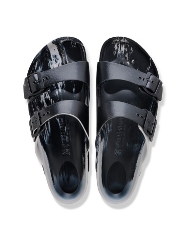 Birkenstock Men's ARIZONA EVA Slides 1032110 STONE COINBLACKMULTI Standard Width
