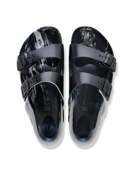Birkenstock Men's ARIZONA EVA Slides 1032110 STONE COINBLACKMULTI Standard Width
