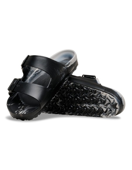 Birkenstock Men's ARIZONA EVA Slides 1032110 STONE COINBLACKMULTI Standard Width