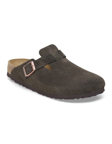 Birkenstock Boston Suede Mocha 60901 MBS