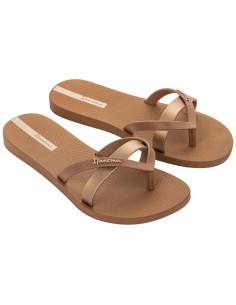 Ipanema Kirei women's flipflops fashionable and comfortable brown for the beach
