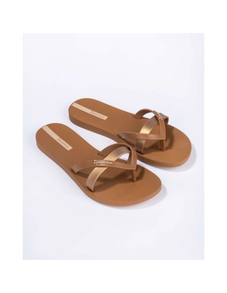 Ipanema Kirei women's flipflops fashionable and comfortable brown for the beach
