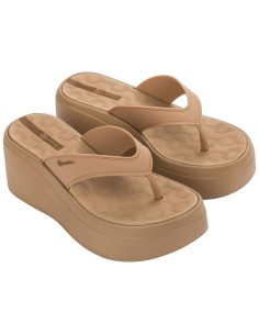 Ipanema shoes women's flipflops Solaris platform beige