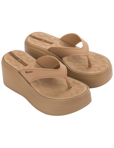 Ipanema shoes women's flipflops Solaris platform beige