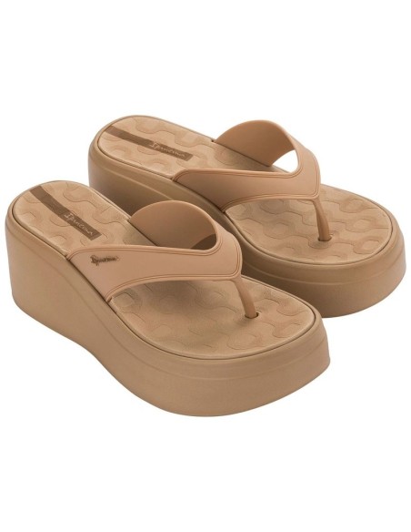 Ipanema shoes women's flipflops Solaris platform beige