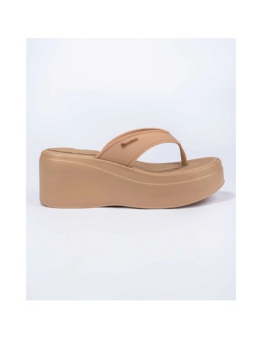Ipanema shoes women's flipflops Solaris platform beige