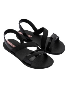 Ipanema Vibrant women's sandals shoes fashionable and comfortable black