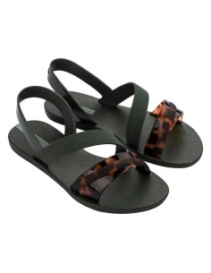 Ipanema Vibrant women's sandals shoes fashionable and comfortable green