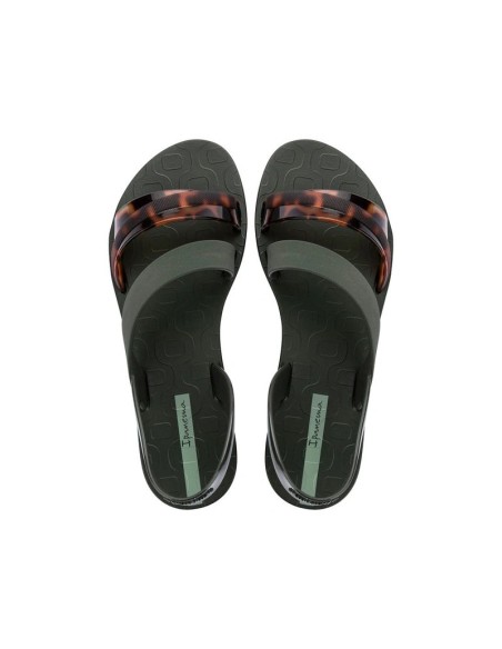 Ipanema Vibrant women's sandals shoes fashionable and comfortable green