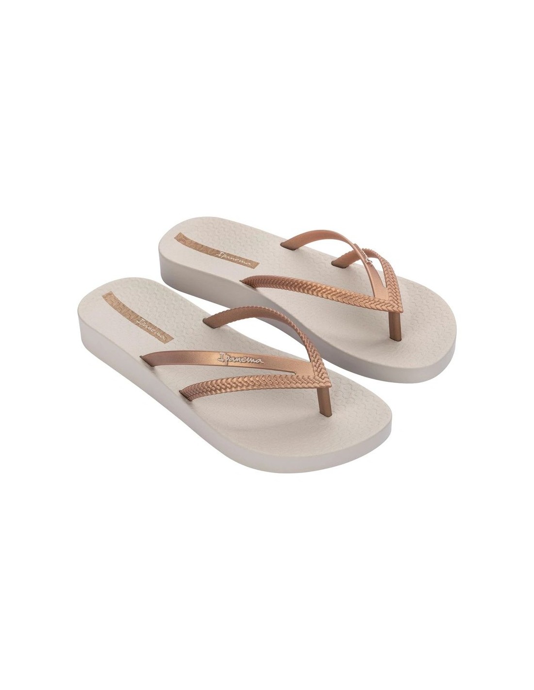 Ipanema women's flipflops Bossa Soft comfortable beige fashionable