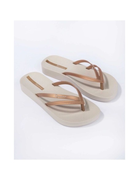 Ipanema women's flipflops Bossa Soft comfortable beige fashionable