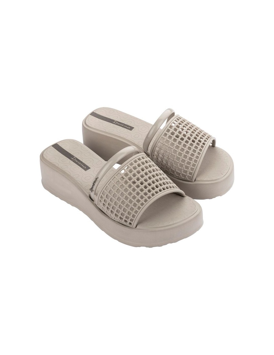 Ipanema women's flipflops Essence beige platmorma fashionable