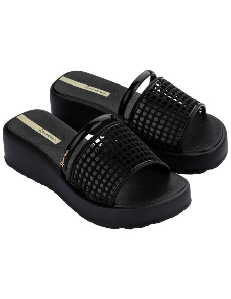 Ipanema women's flipflops Essence black platform fashionable