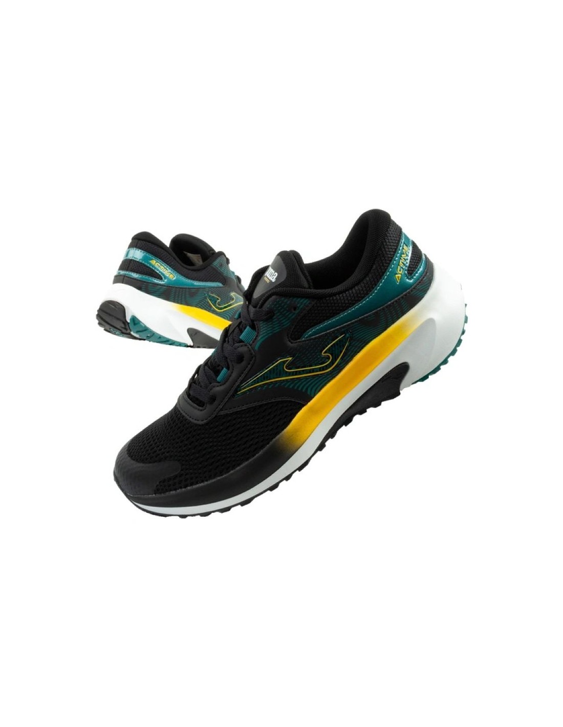 Joma men's Active running shoes comfortable and durable black and blue