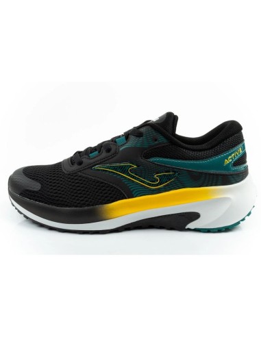 Joma men's Active running shoes comfortable and durable black and blue
