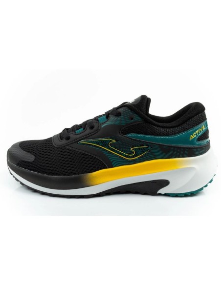 Joma men's Active running shoes comfortable and durable black and blue
